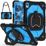 Custodia per tablet PC ibrida in silicone robot con colori a contrasto, For Samsung Galaxy Tab S11, For Samsung Galaxy Tab S10 FE / S9