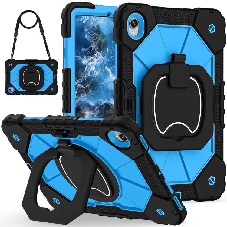 Custodia per tablet PC ibrida in silicone robot con colori a contrasto, For Samsung Galaxy Tab S11, For Samsung Galaxy Tab S10 FE / S9