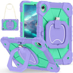 Custodia per tablet PC ibrida in silicone robot con colori a contrasto, For Samsung Galaxy Tab S11, For Samsung Galaxy Tab S10 FE / S9