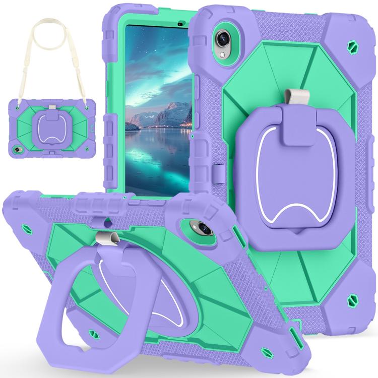 Custodia per tablet PC ibrida in silicone robot con colori a contrasto, For Samsung Galaxy Tab S11, For Samsung Galaxy Tab S10 FE / S9
