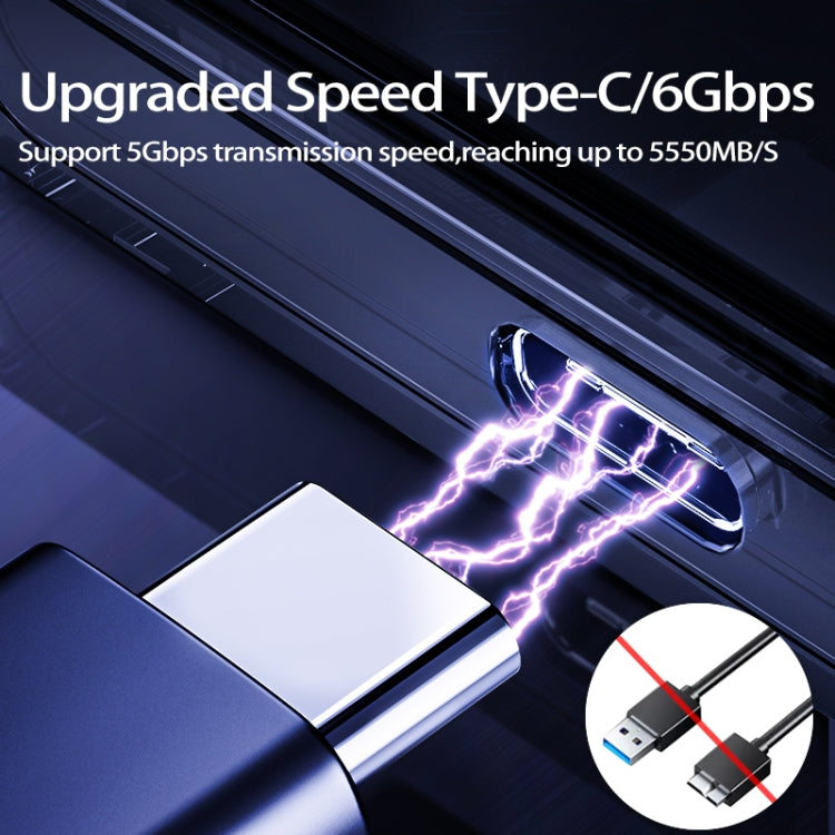 Custodia esterna ORICO per HDD 2,5" Type-C 5 Gbps