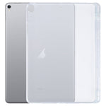 Custodia per tablet in TPU altamente trasparente con slot per penna, For iPad 10.2 / 10.5