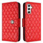 Custodia per cellulare in pelle con texture rombica con cordino, For Samsung Galaxy A34, For Samsung Galaxy A54, For Samsung Galaxy A04e, For Samsung Galaxy S23 Ultra 5G