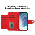 Custodia per cellulare in pelle con texture rombica con cordino, For Samsung Galaxy S21 FE 5G, For  Samsung Galaxy A52 4G / 5G, For Samsung Galaxy A12 / M12