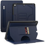 Custodia magnetica per tablet in pelle per notebook, For iPad Pro 11 2022 / Air 10.9 2022, For iPad 10.2 2021 / 2020 / 10.5, For iPad 9.7 2018 / 2017 / Air