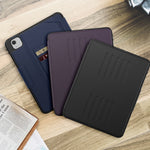 Custodia magnetica per tablet in pelle per notebook, For iPad Pro 11 2022 / Air 10.9 2022, For iPad 10.2 2021 / 2020 / 10.5, For iPad 9.7 2018 / 2017 / Air
