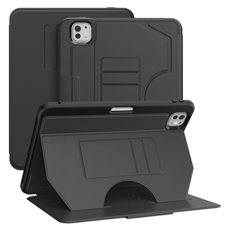 Custodia magnetica per tablet in pelle per notebook, For iPad Air 11 2026 / 2025 / 2024, For iPad Pro 11 2025 / 2024, For iPad 10th Gen 10.9 2022, For iPad mini 2024 / mini 6