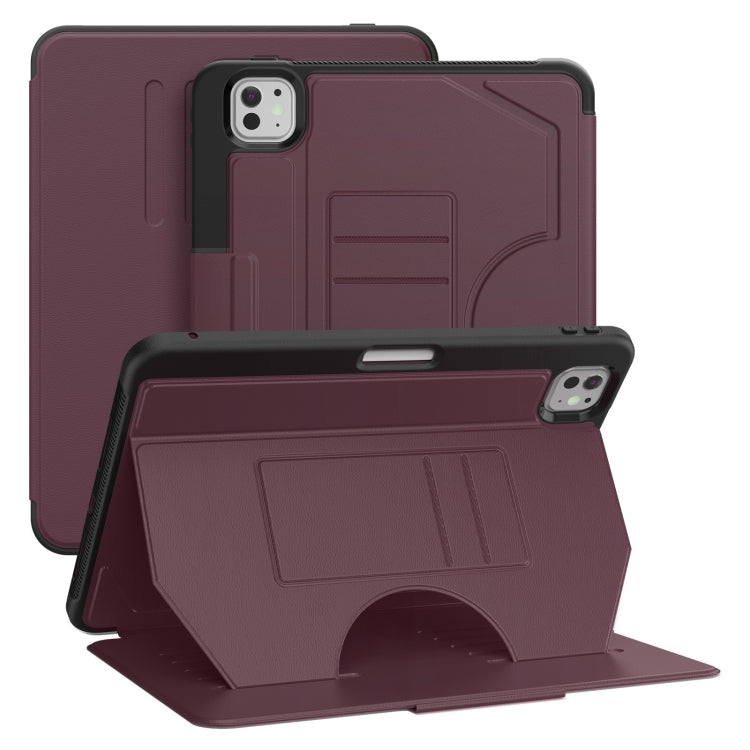 Custodia magnetica per tablet in pelle per notebook, For iPad Air 11 2026 / 2025 / 2024, For iPad Pro 11 2025 / 2024, For iPad 10th Gen 10.9 2022, For iPad mini 2024 / mini 6