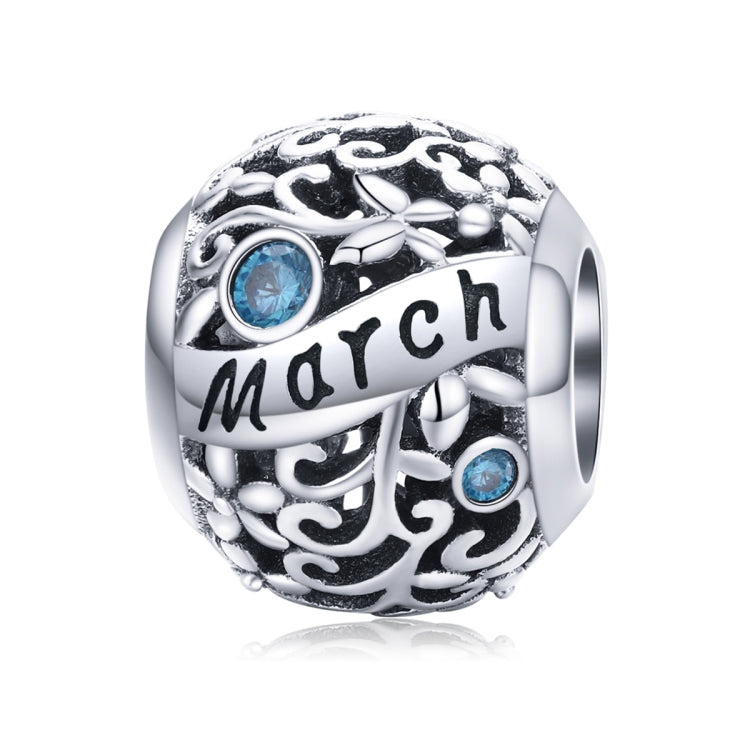 S925 Sterling Silver 12 Birthstone Accessori collana bracciale fai da te, January, February, March, April, May, June, July, August, September, October, November, December