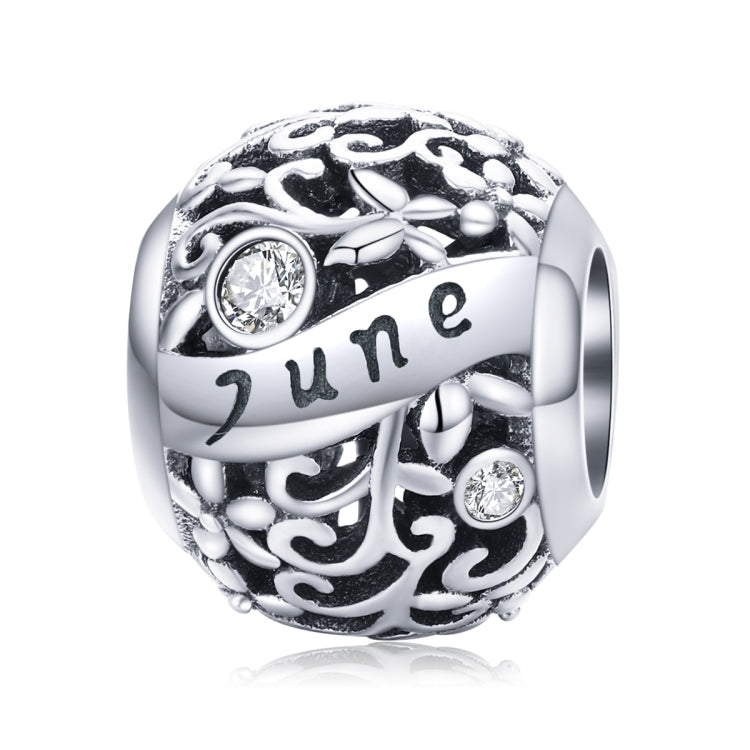 S925 Sterling Silver 12 Birthstone Accessori collana bracciale fai da te, January, February, March, April, May, June, July, August, September, October, November, December