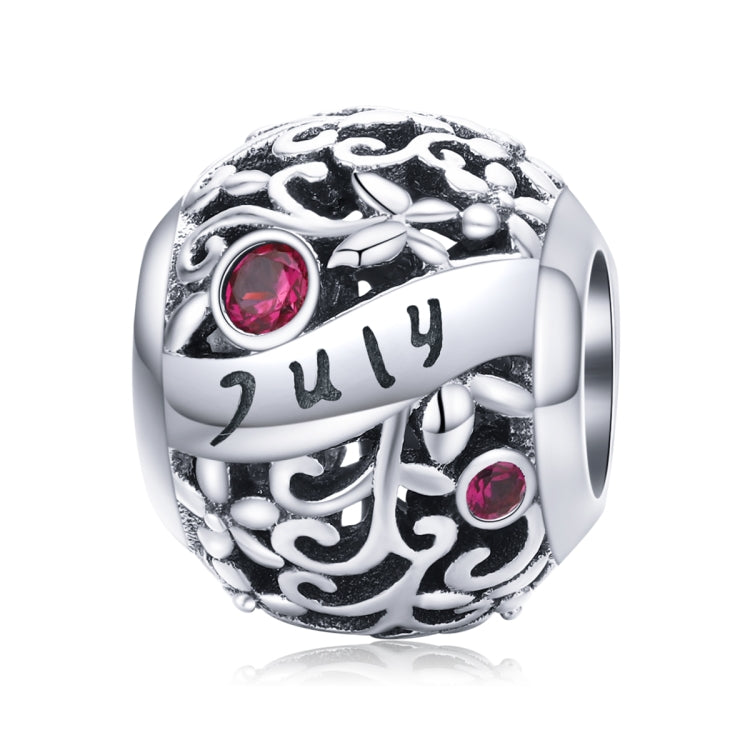 S925 Sterling Silver 12 Birthstone Accessori collana bracciale fai da te, January, February, March, April, May, June, July, August, September, October, November, December