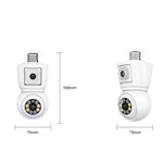 ESCAM QF202 Telecamera WiFi doppia lente 2x2MP