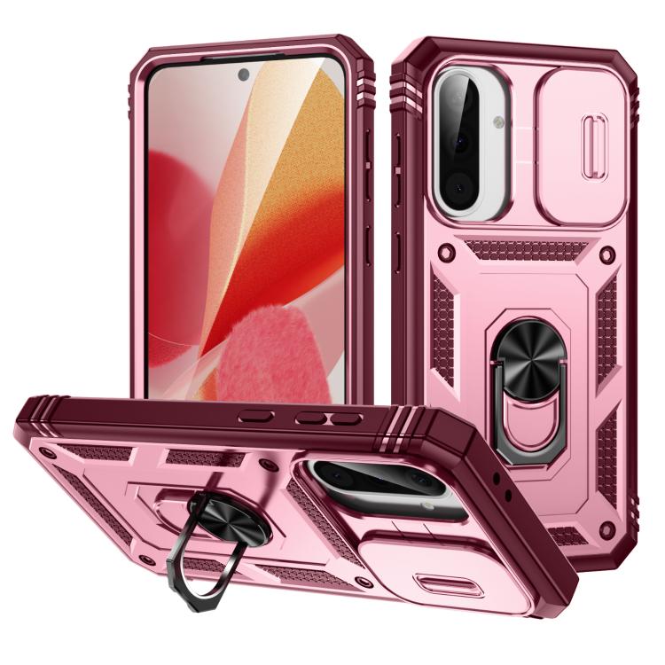 Custodia per telefono Camshield scorrevole in TPU + PC con supporto, For Galaxy A57 5G, For Samsung Galaxy A36 5G / A37 5G, For Galaxy A27 5G