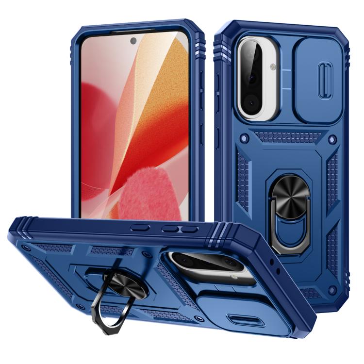 Custodia per telefono Camshield scorrevole in TPU + PC con supporto, For Galaxy A57 5G, For Samsung Galaxy A36 5G / A37 5G, For Galaxy A27 5G