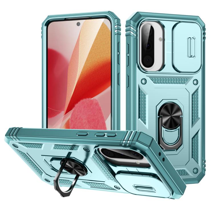 Custodia per telefono Camshield scorrevole in TPU + PC con supporto, For Galaxy A57 5G, For Samsung Galaxy A36 5G / A37 5G, For Galaxy A27 5G