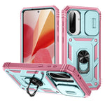 Custodia per telefono Camshield scorrevole in TPU + PC con supporto, For Galaxy A57 5G, For Samsung Galaxy A36 5G / A37 5G, For Galaxy A27 5G