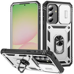 Custodia per telefono Camshield scorrevole in TPU + PC con supporto, For Galaxy A57 5G, For Samsung Galaxy A36 5G / A37 5G, For Galaxy A27 5G
