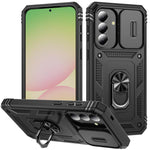 Custodia per telefono Camshield scorrevole in TPU + PC con supporto, For Galaxy A57 5G, For Samsung Galaxy A36 5G / A37 5G, For Galaxy A27 5G