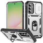 Custodia per telefono Camshield scorrevole in TPU + PC con supporto, For Galaxy A57 5G, For Samsung Galaxy A36 5G / A37 5G, For Galaxy A27 5G
