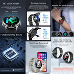 X10 Cuffie Smart Watch Bracciale impermeabile da 1,39 pollici, supporto chiamata Bluetooth / NFC / frequenza cardiaca