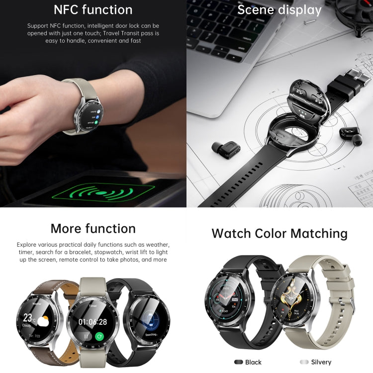 X10 Cuffie Smart Watch Bracciale impermeabile da 1,39 pollici, supporto chiamata Bluetooth / NFC / frequenza cardiaca