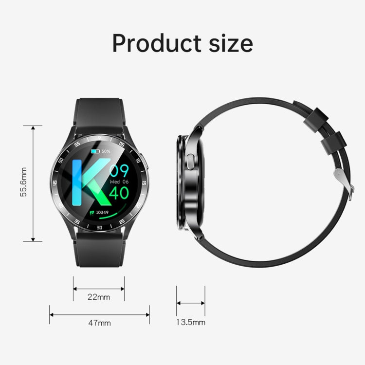 X10 Cuffie Smart Watch Bracciale impermeabile da 1,39 pollici, supporto chiamata Bluetooth / NFC / frequenza cardiaca
