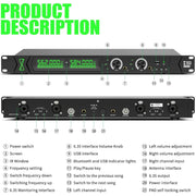 XTUGA RW2090 Sistema monitoraggio intraauricolare wireless 2 cana