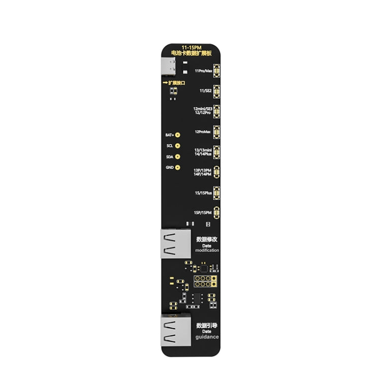 i2C KC02 Battery Data Repair Expansion Board Modifying Battery Efficiency for iPhone 11-15 Pro Max, KC02