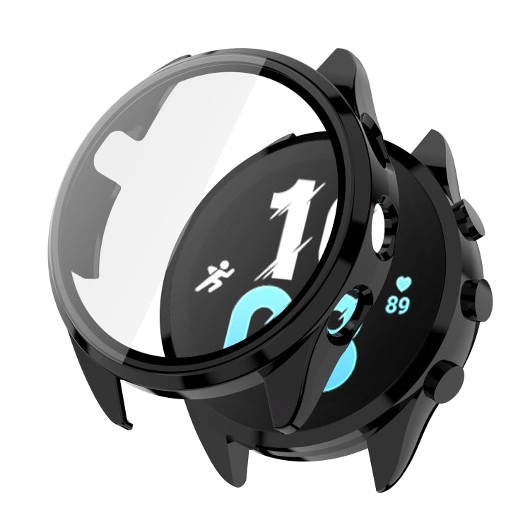 Custodia protettiva per orologio integrata in PC + pellicola temperata, For Garmin Forerunner 165