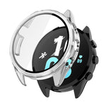 Custodia protettiva per orologio integrata in PC + pellicola temperata, For Garmin Forerunner 165