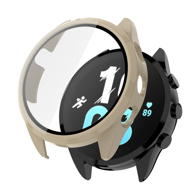 Custodia protettiva per orologio integrata in PC + pellicola temperata, For Garmin Forerunner 165