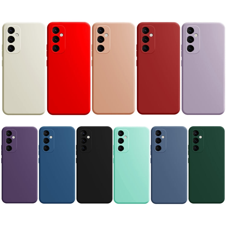 Custodia per telefono in silicone liquido imitazione, For Samsung Galaxy S24+ 5G, For Samsung Galaxy S24 5G