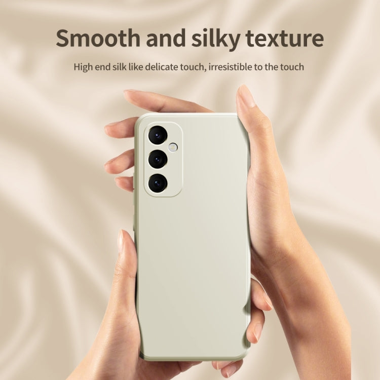Custodia per telefono in silicone liquido imitazione, For Samsung Galaxy A55, For Samsung Galaxy A35