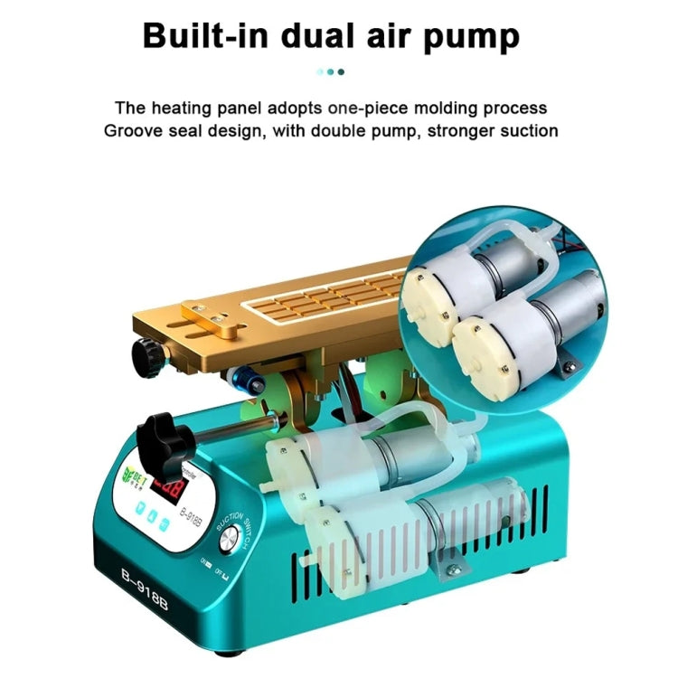 BEST B-918B 7 inch Multifunctional Rotating Screen Separator for Cell Phone, US Plug, EU Plug