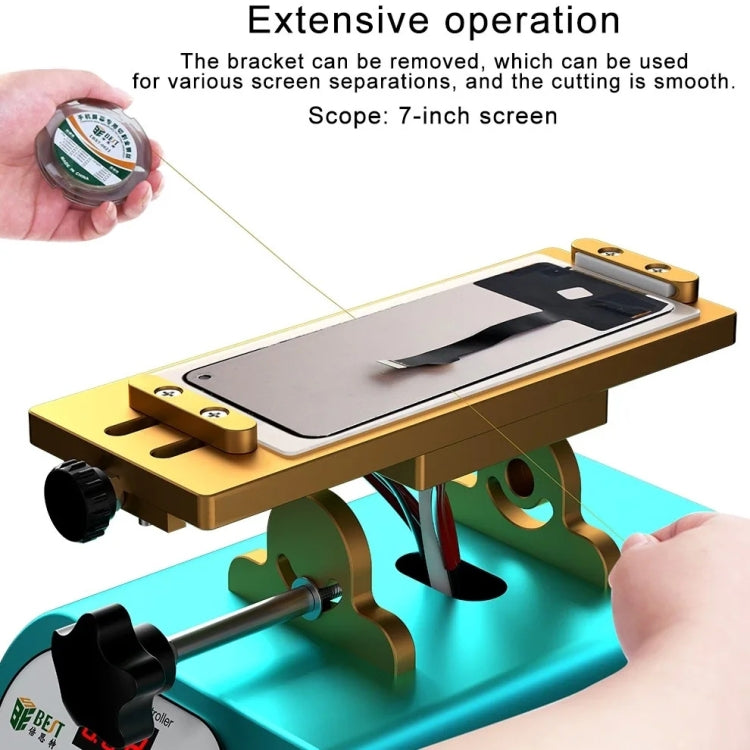 BEST B-918B 7 inch Multifunctional Rotating Screen Separator for Cell Phone, US Plug, EU Plug