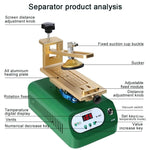BEST B-918A Separatore della piattaforma di riscaldamento rotante con schermo LCD per pompa a vuoto da 7 pollici, US Plug, EU Plug