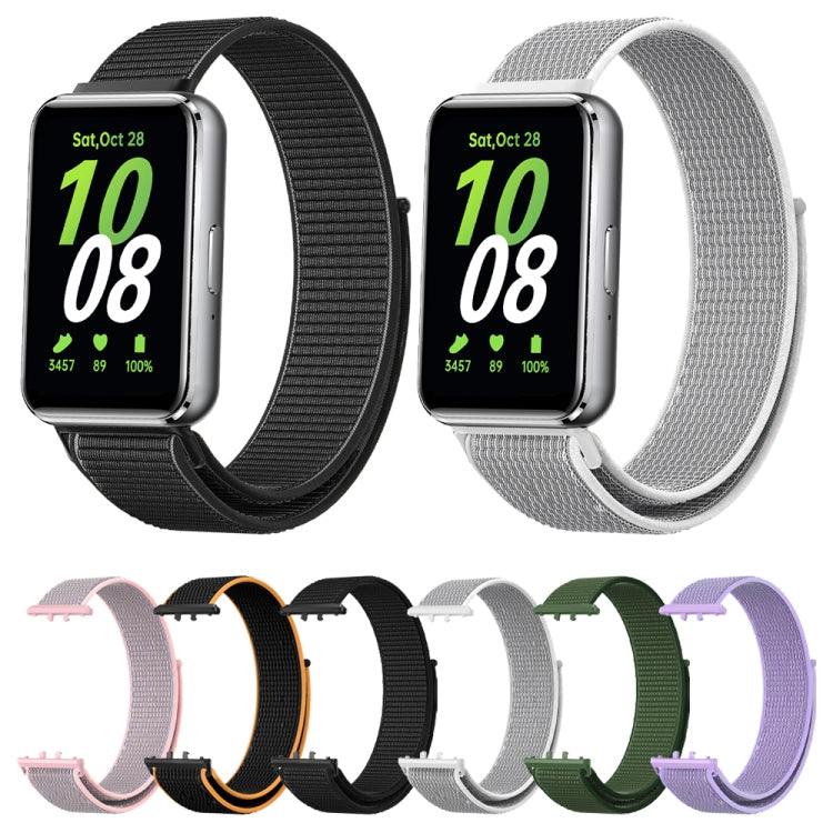 Cinturino per orologio con passante in nylon intrecciato, For Samsung Galaxy Fit 3