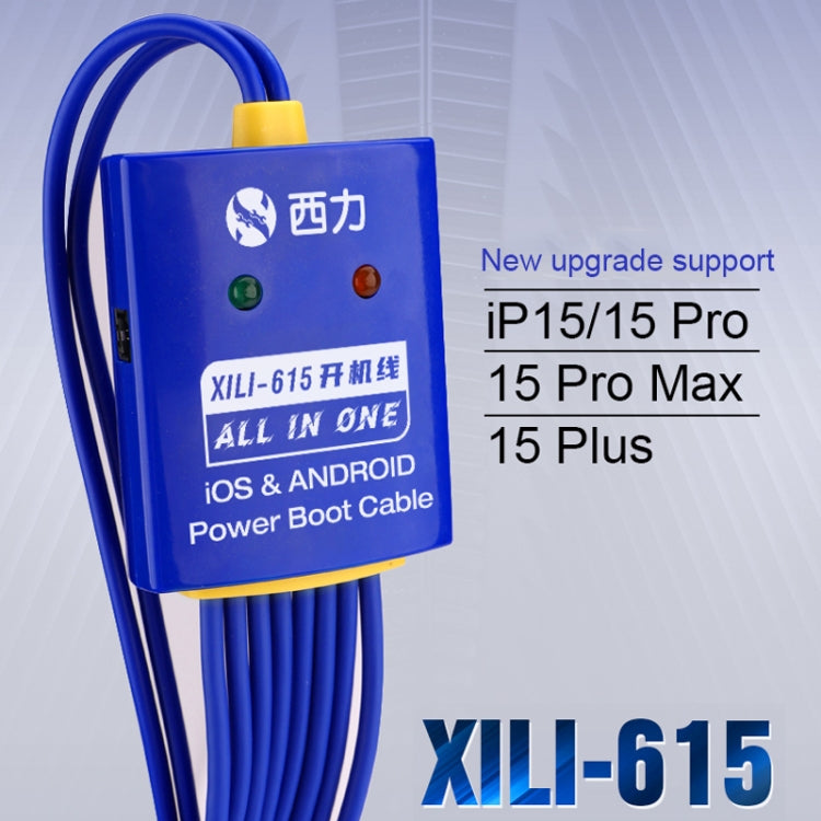 XILI 615 iBoot On/Off Boot Line Power Supply for iPhone 6 Plus-15 Pro Max / Android, XILI 615