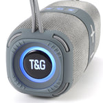 Altoparlante Bluetooth portatile T&G TG-668 con subwoofer