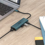 Onten UC119 HUB USB-C 5 in 1 con 4 porte USB-A