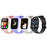 DM60+ Orologio sportivo intelligente BT5.2 da 1,83 pollici, supporto chiamata Bluetooth/sonno/glicemia/ossigeno nel sangue/temperatura/frequenza cardiaca/monitoraggio della pressione sanguigna