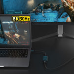 Adattatore USB-C a HDMI 8K 30Hz Onten UC981