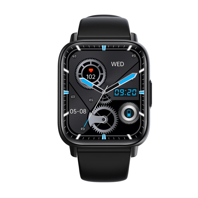 DM05 Orologio sportivo intelligente BT5.2 da 1,83 pollici, supporto per sonno/frequenza cardiaca/ossigeno nel sangue/temperatura/zucchero cardiaco/monitoraggio della pressione sanguigna