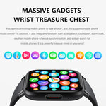 DM05 Orologio sportivo intelligente BT5.2 da 1,83 pollici, supporto per sonno/frequenza cardiaca/ossigeno nel sangue/temperatura/zucchero cardiaco/monitoraggio della pressione sanguigna