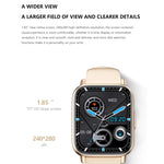 DM05 Orologio sportivo intelligente BT5.2 da 1,83 pollici, supporto per sonno/frequenza cardiaca/ossigeno nel sangue/temperatura/zucchero cardiaco/monitoraggio della pressione sanguigna