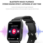 DM05 Orologio sportivo intelligente BT5.2 da 1,83 pollici, supporto per sonno/frequenza cardiaca/ossigeno nel sangue/temperatura/zucchero cardiaco/monitoraggio della pressione sanguigna