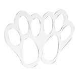 Modello acrilico per l'impronta del coniglietto pasquale, Single Footprint, Dual Footprint