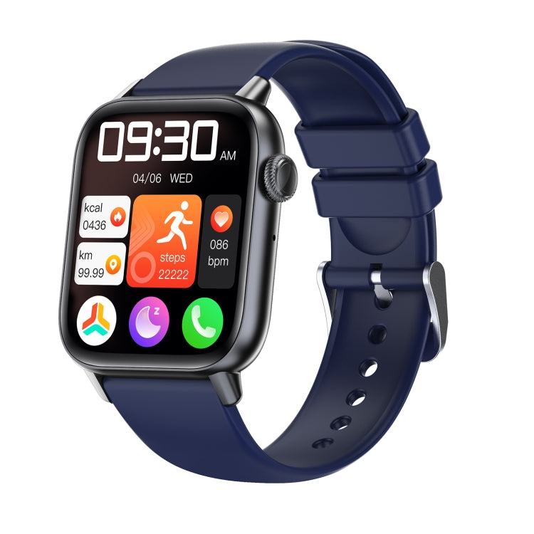 QS08 PRO Orologio sportivo intelligente BT5.2 da 1,83 pollici, supporto per sonno/frequenza cardiaca/ossigeno nel sangue/temperatura/monitoraggio della pressione sanguigna