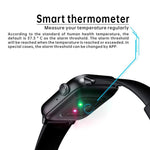 QS08 PRO Orologio sportivo intelligente BT5.2 da 1,83 pollici, supporto per sonno/frequenza cardiaca/ossigeno nel sangue/temperatura/monitoraggio della pressione sanguigna