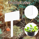 24 pz/scatola Etichetta per Piante in Acrilico Targhetta per Targhetta per Piante in Vaso, Plant Label Nameplate